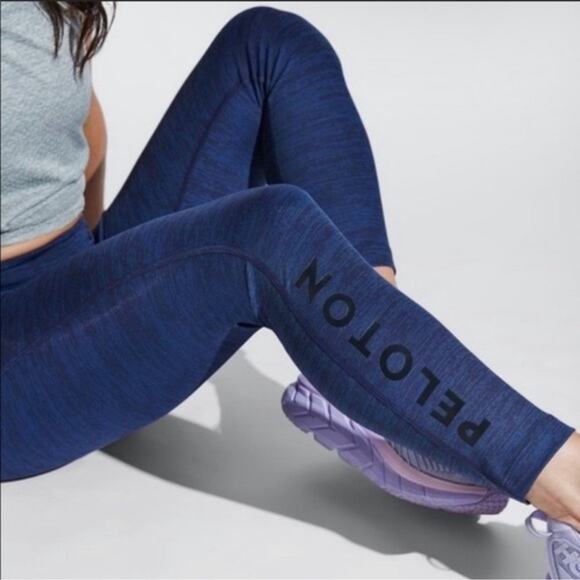 Outdoor Voices x Peloton Blue Techsweat Legging - Picture 2 of 13